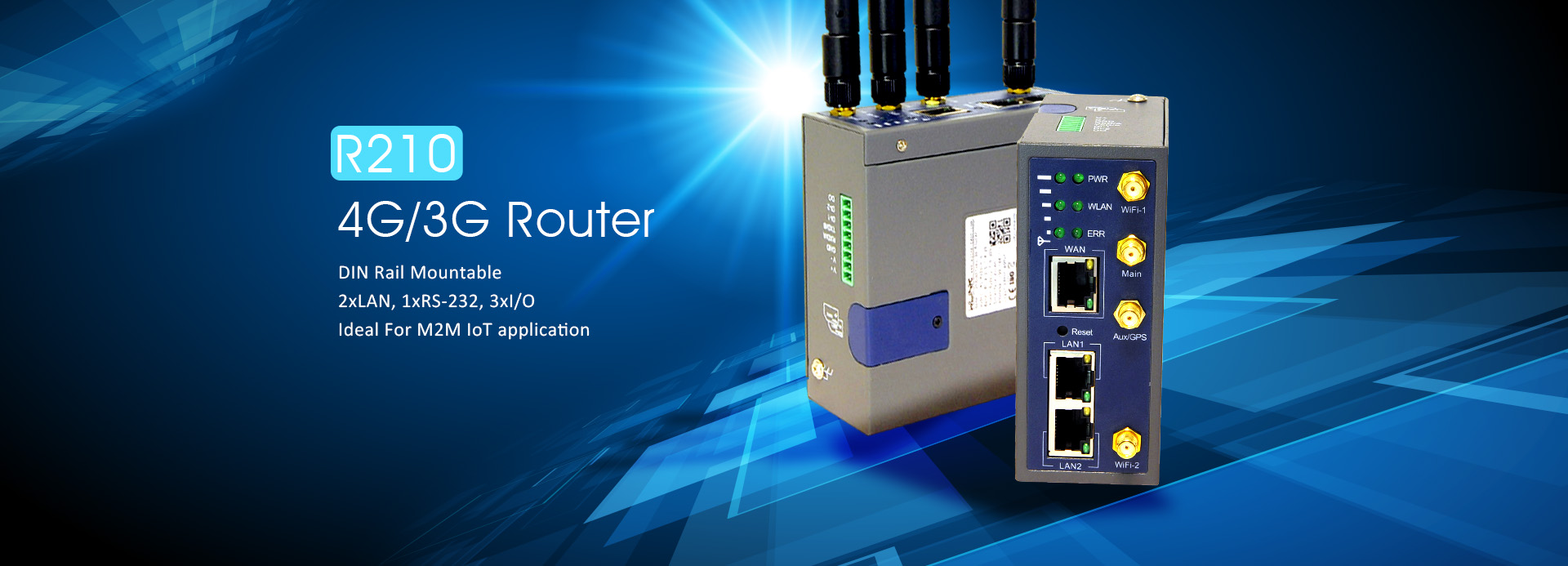 R210 Industrial Cellular Router